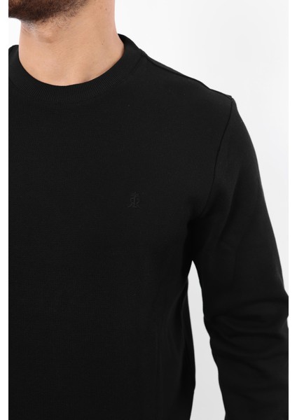 Şardonlu Pike Sweatshirt – %70 Pamuk %30 Viskoz Bisiklet Yaka indirimleri