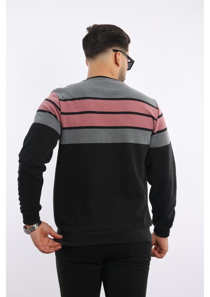 Panolu Selanik Dokuma Bisiklet Yaka Sweatshirt – Pamuk Viskon Regular Fit fırsatları