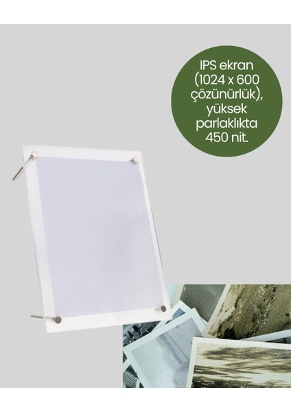 7 Inç IPS Ekranlı Dijital Çerçeve – Yüksek Parlaklık ve 4gb Dahili Hafıza - EMY6975-3324 fiyatları