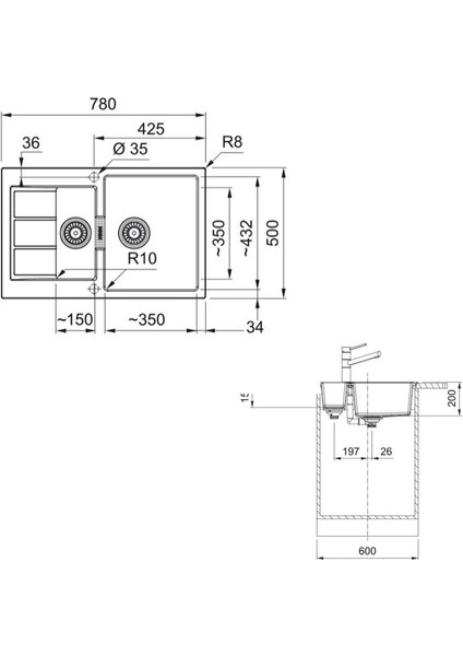 Tectonite S2D 651-78 Pw Evye - Franke Active Plus Doccia 2.0 Bianco Armatür Set fiyatları