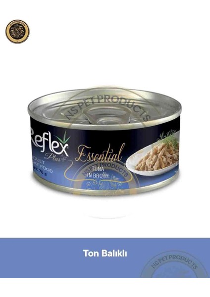 Plus Essential Kedi Jöle-Ton-Karides ve Ton Balıklı - 6X70GR fiyatları