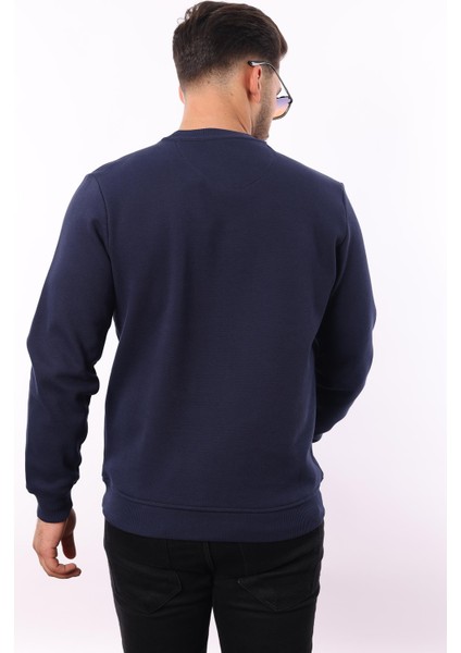 Şardonlu Pike Sweatshirt – %70 Pamuk %30 Viskoz Bisiklet Yaka indirimleri