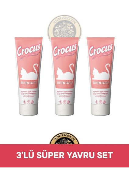 Kedi Kitten Malt Macunu 3X100 gr