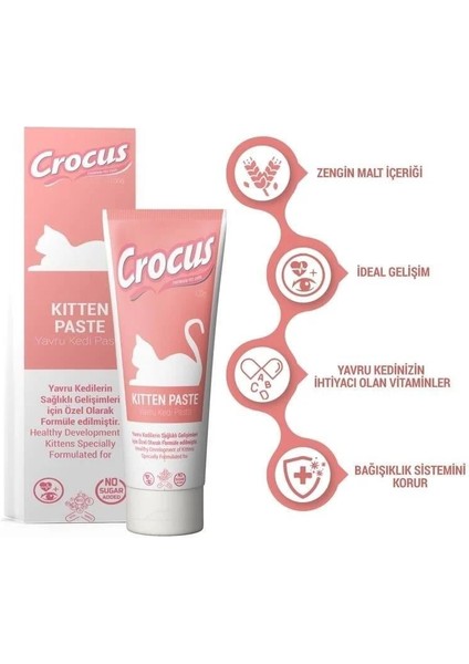 Kedi Kitten Malt Macunu 3X100 gr modelleri