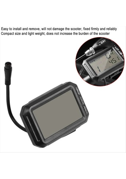 Elektrikli Scooter LCD Ekran Metre 36V-60V Panel Gösterge Panosu (Yurt Dışından) modelleri