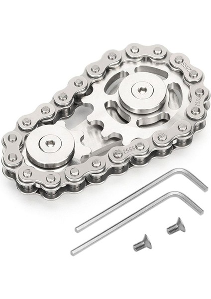 Dişli Çark Jiroskop Dişli Zincir Metal Oyuncak Dişli Zincir Jiroskop Oyuncak (Yurt Dışından)