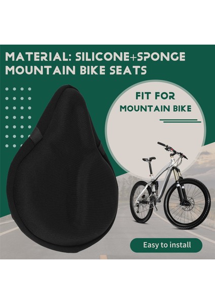 Bisiklet Sele Minderi - Bisiklet Koltuğu ve Egzersiz Bisikleti Için Bisiklet Sele Kılıfı (Yurt Dışından) indirimleri
