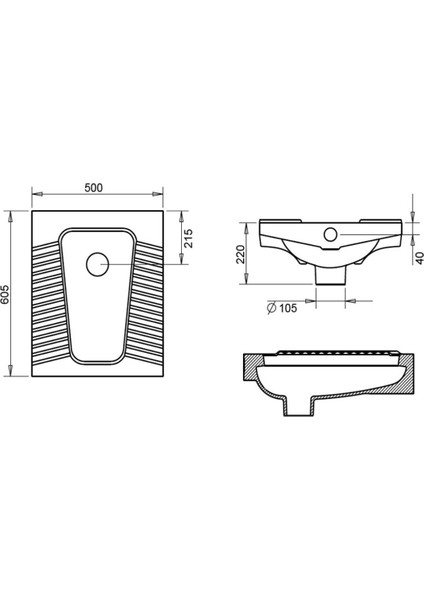 İçten Yıkamalı Tuvalet Taşı 5205 50x60 cm indirimleri