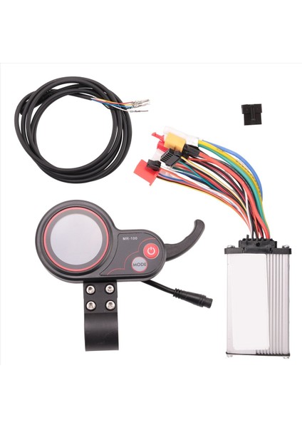 Kugoo Için 36V 500W Kontrol Cihazı MR-100 LCD Ekran Metre Gösterge Paneli Kiti (Yurt Dışından)