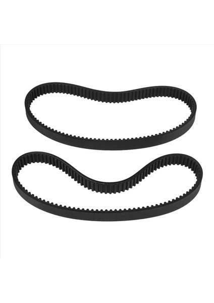 E-Scooter Elektrikli Bisiklet Için 2 Adet Sürüş Kayışı Htd 535-5M-15 (Yurt Dışından)