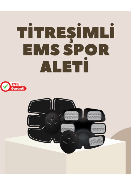 Ems Kas Yapma ve Yağ Yakma Cihazı Titreşimli 2025 Orijinal Spor Aleti - EMY6077-7518