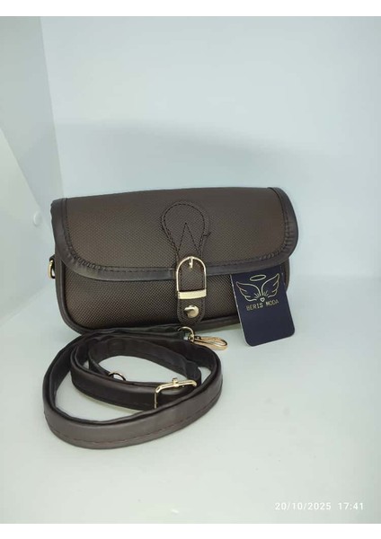 Kadın Deri Altin Zincir Detaylı Lux El Omuz Çanta 20X30CM