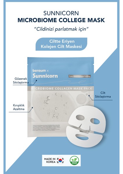 Melting Collagen Face Mask 35ml – Kolajen Bakımı & Cilt Yenileyici Maske