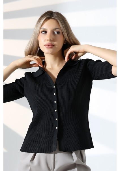 Inci Düğmeli Kısa Kol Zara Model Bluz fırsatları