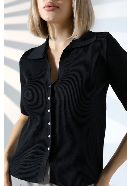 Inci Düğmeli Kısa Kol Zara Model Bluz indirimleri