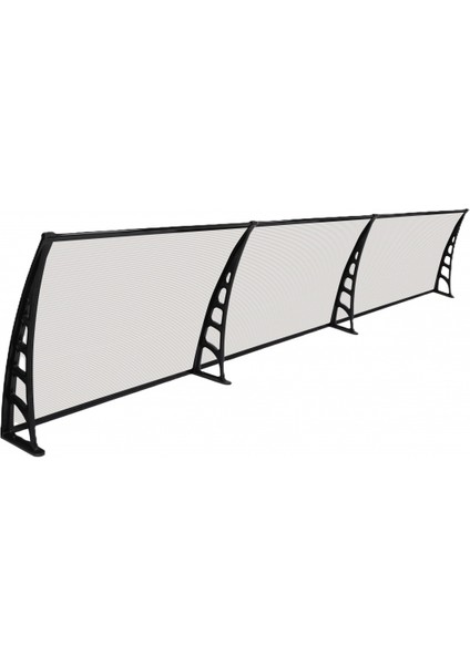 Crocus Kapı Pencere Üstü Pratik Sundurma 80X360 – Şeffaf