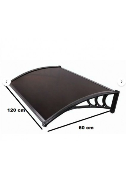 Kapı Pencere Üstü Pratik Sundurma 120 x 60 Bronz fiyatları