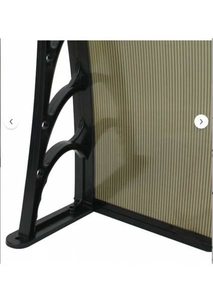 Kapı Pencere Üstü Pratik Sundurma 120 x 60 Bronz modelleri