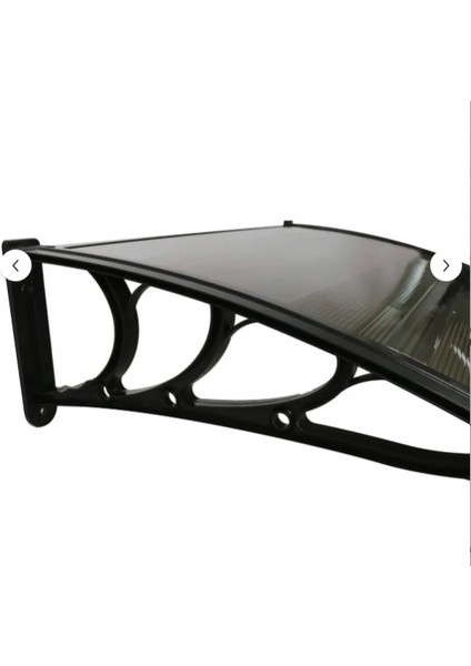 Kapı Pencere Üstü Pratik Sundurma 120 x 60 Bronz fırsatları