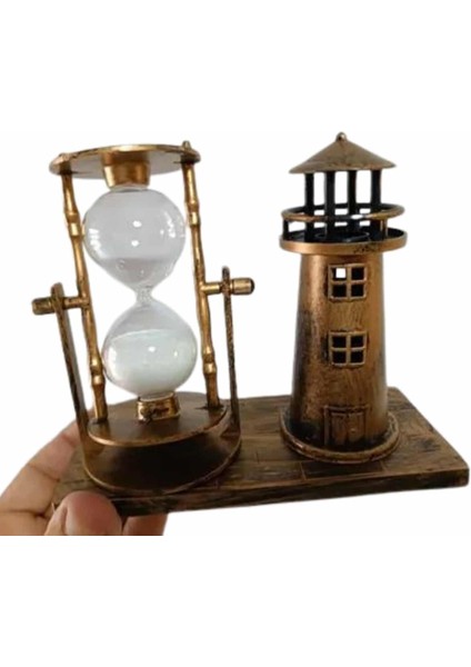 Eyfel Kulesi ve Deniz Feneri Dekoratif Masa Biblosu Hediyelik - EMY8594-7043 indirimleri