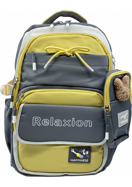 Gri-Sarı Sırt Çantası 1512