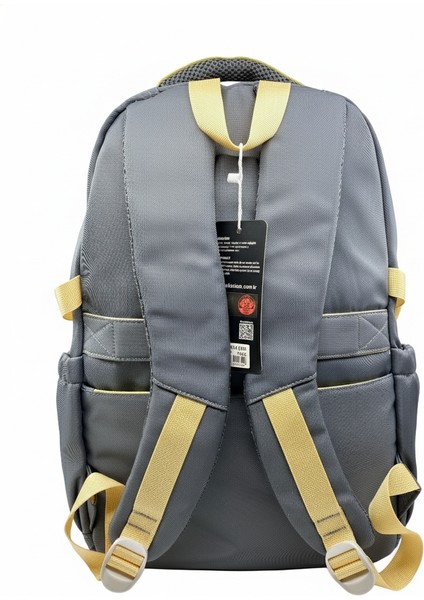 Gri-Sarı Sırt Çantası 1512 indirimleri