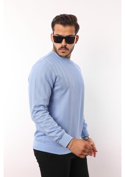 Jakarlı Sweatshirt – %70 Pamuk %30 Viskoz Bisiklet Yaka modelleri