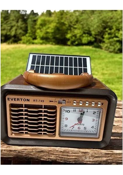 RT-749 Kompakt Nostaljik Bluetooth Radyo