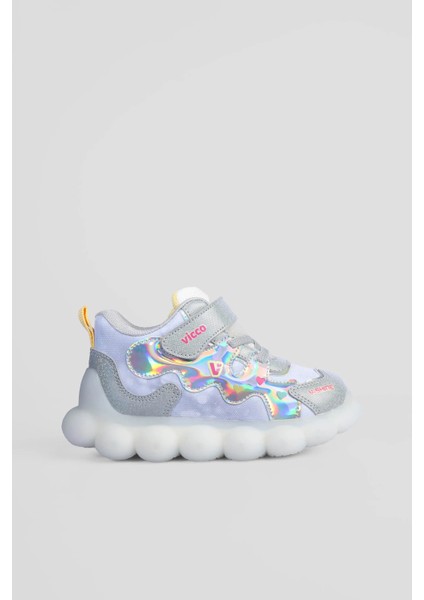 Sonya Işıklı Kız Bebek Gri Spor Ayakkabı