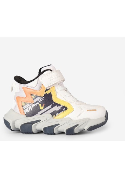 Speed Kürklü Erkek Çocuk Beyaz Bot