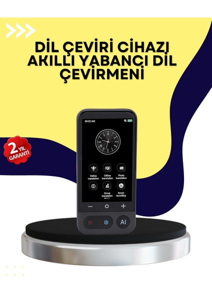 Fotoğraf Tanıma ve Konuşma Çevirili Akıllı Tercüman - EMY3290-2523