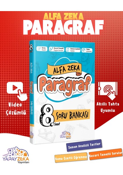 8.sınıf Lgs Paragraf Soru Bankası Konu Özetli & Lgs'de Çıkmış Kelime Tablosu 2025-2026 fiyatları