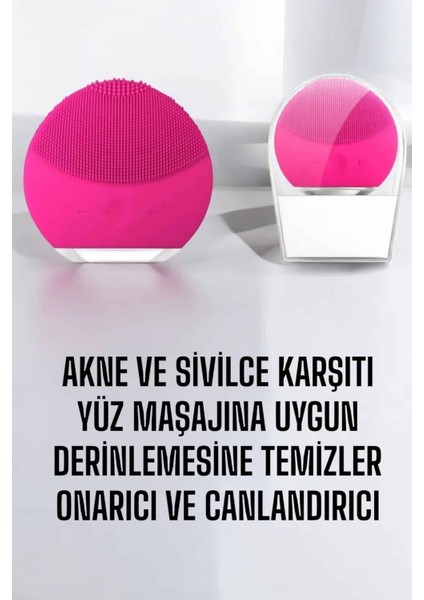 Yüz Temizleme ve Masaj Aleti Tüm Cilt Tipleri Için Uygun Kan Dolaşımını Art? - EMY7557-1284 modelleri