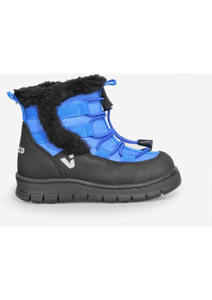 Nagoya Kürklü Erkek Okul Öncesi Saks Mavi Bot