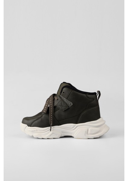 Milas Kürklü Unisex Okul Öncesi Haki Bot fiyatları