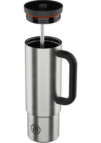 Straw Cup Brushed Steel Pipetli Paslanmaz Çelik Termos 800 ml modelleri