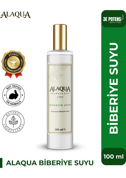 Saf Biberiye Suyu 100 ml