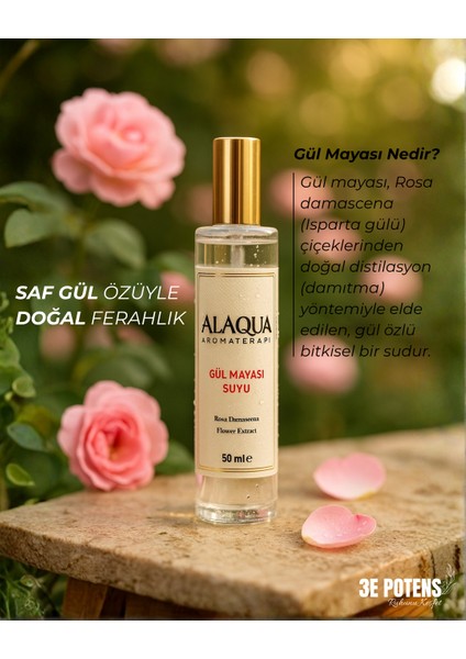 %100 Saf Gül Mayası Suyu 50 ml fiyatları