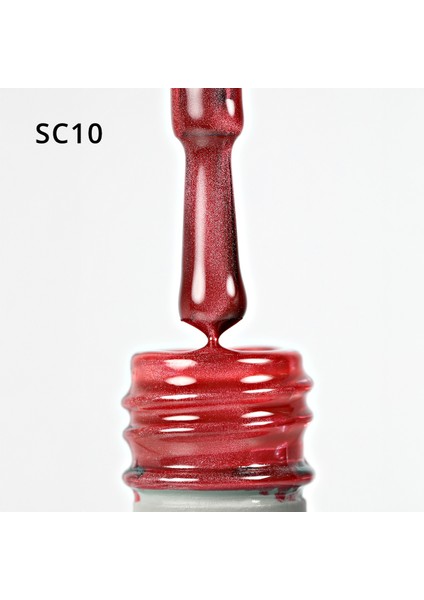 Korean Cat Eye, Silky Cat Eye, Kedi Gözü Oje, SC10 Kırmızı, 10 ml fiyatları