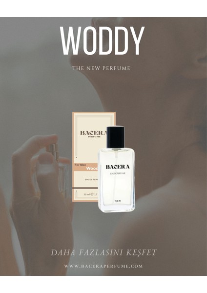 B166 Woddy Erkek Parfüm 50 ml fırsatları