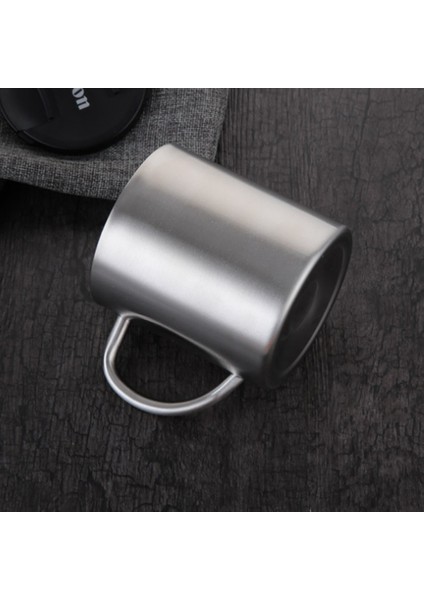 Paslanmaz Çelik 220 ml Çift Duvarlı Kupa Çocuğun Çay Bardağı (Yurt Dışından) fırsatları