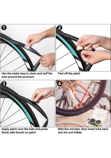 Bisiklet Iç Lastik Tamir Takımı Bisiklet Tutkalsız Lastik Tamir Maddesi (Yurt Dışından) modelleri