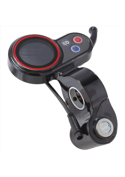 Elektrikli Scooter Ekranı Için Anahtarlı 6 Pinli LCD Ekranlı Scooter Parçaları (Yurt Dışından) indirimleri