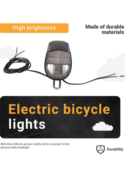 Dinamo Bisiklet Işığı Ön Işık Seti Giriş Ac 6V 3W (Yurt Dışından) fırsatları