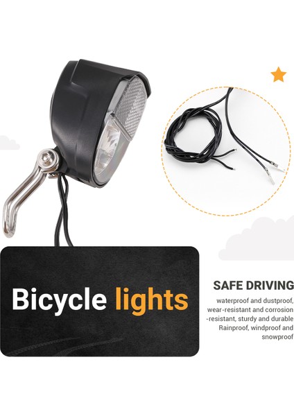 Dinamo Bisiklet Işığı Ön Işık Seti Giriş Ac 6V 3W (Yurt Dışından) indirimleri