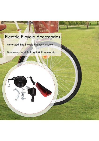 Motorlu Bisiklet Dinamo Jeneratörü Ön Arka Lambası Aksesuarlarıyla Birlikte (Yurt Dışından) indirimleri