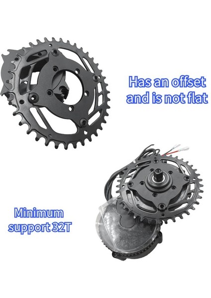 BAFANG-38T Için 104BCD Zincir Dişlisi Örümcek Dönüştürücü (Yurt Dışından) fırsatları