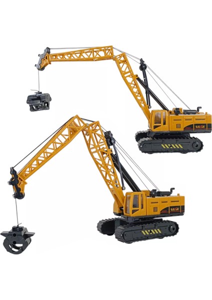 Oyuncak Vinç -Büyük Boy , Sarılır Makaralı Ipli , Oyuncak Iş Makinesi Paletli 33 cm fırsatları