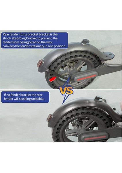 Xiaomi M365 / M365 Pro / 1s / Pro 2/essential Için Scooter Arka Çamurluğu (Yurt Dışından) modelleri