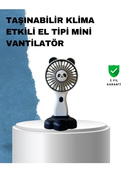 Şarj Edilebilir Taşınabilir Mini Vantilatör – USB Uyumlu